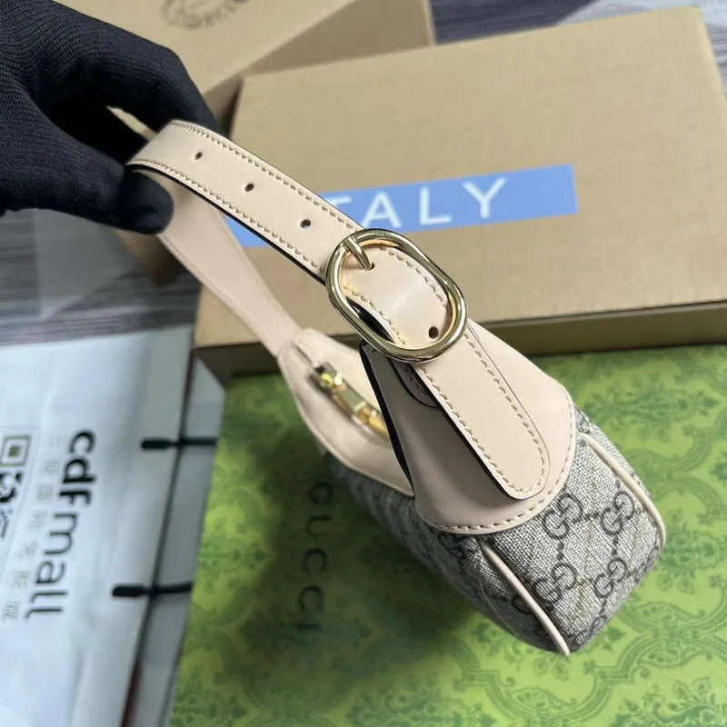 Gucci 774336 Ophidia Mini Taška s potiskem s koňským udidlem