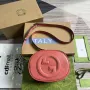 Gucci 760175 Blondie Mini Ramenní Taška Růžová