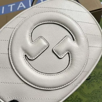 Gucci 760175 Blondie Mini Ramenní Taška Bílá
