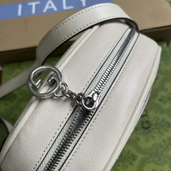 Gucci 760175 Blondie Mini Ramenní Taška Bílá