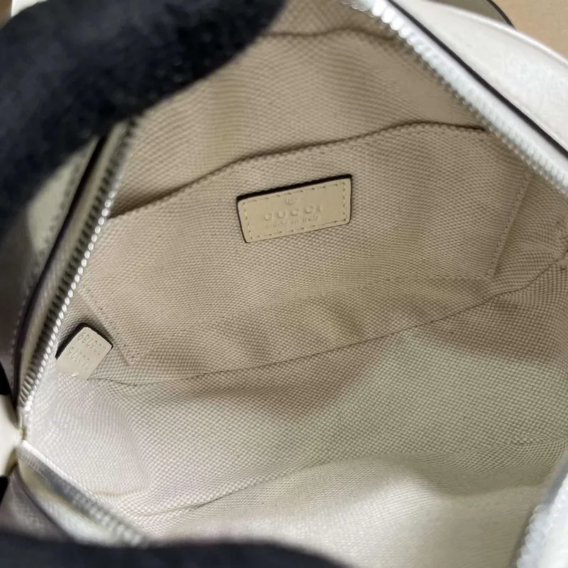 Gucci 760175 Blondie Mini Ramenní Taška Bílá