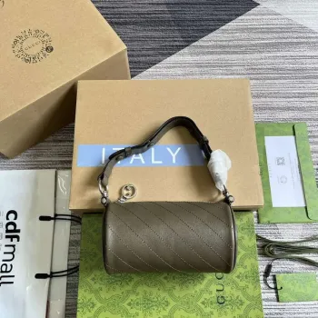 Gucci 760170 Gucci Blondie Mini Kabelka přes rameno Hnědá