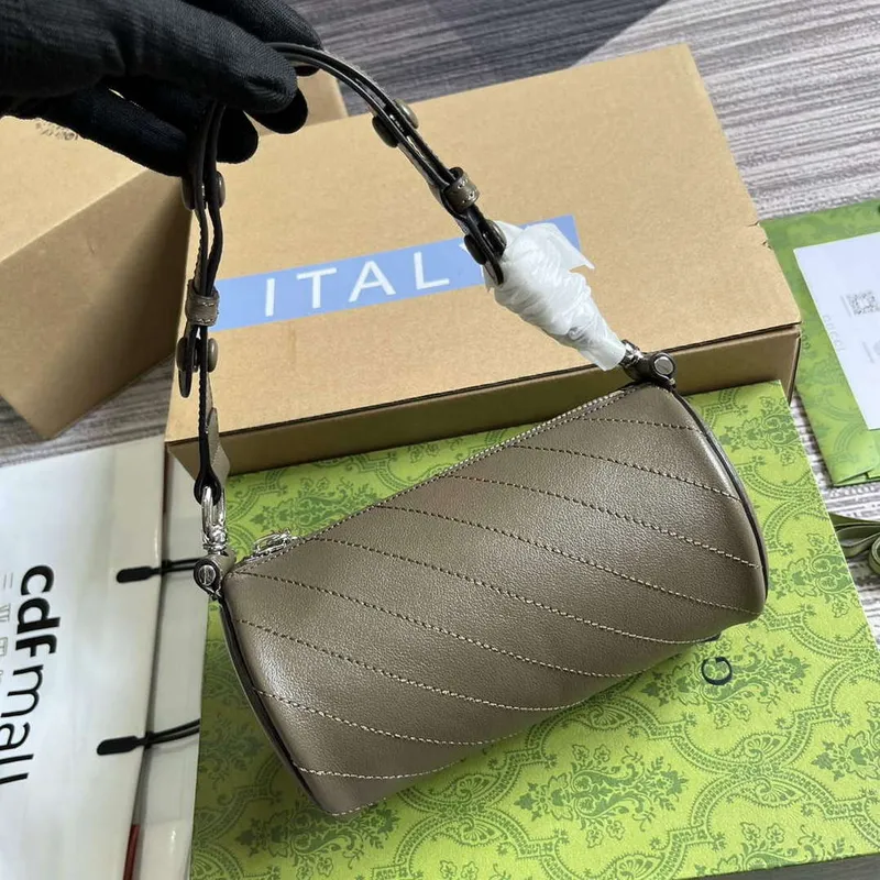 Gucci 760170 Gucci Blondie Mini Kabelka přes rameno Hnědá