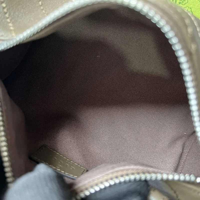 Gucci 760170 Gucci Blondie Mini Kabelka přes rameno Hnědá