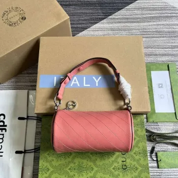 Gucci 760170 Gucci Blondie Mini Kabelka na rameno Růžová