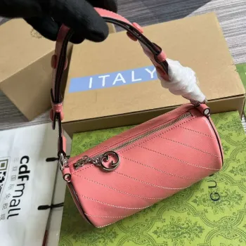 Gucci 760170 Gucci Blondie Mini Kabelka na rameno Růžová