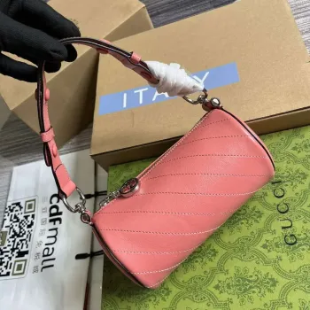Gucci 760170 Gucci Blondie Mini Kabelka na rameno Růžová