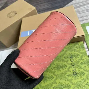 Gucci 760170 Gucci Blondie Mini Kabelka na rameno Růžová