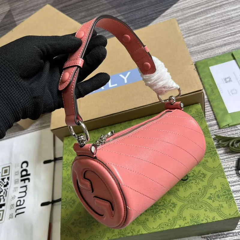 Gucci 760170 Gucci Blondie Mini Kabelka na rameno Růžová