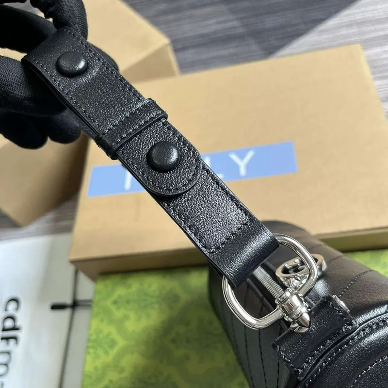 Gucci 760170 Gucci Blondie Mini Kabelka přes rameno Černá