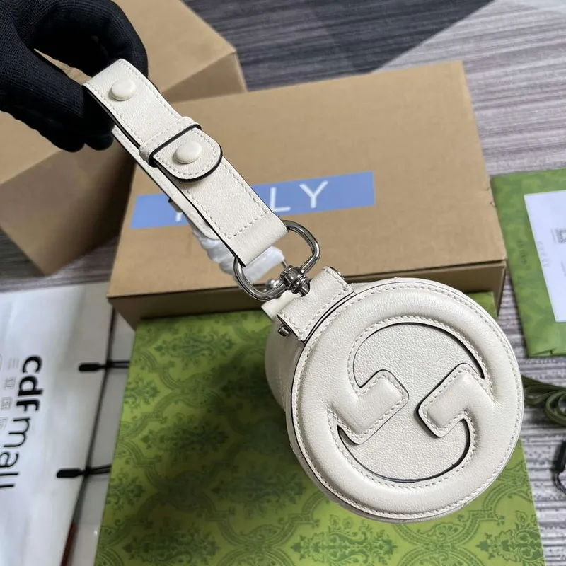 Gucci 760170 Gucci Blondie Mini Kabelka přes rameno Bílá