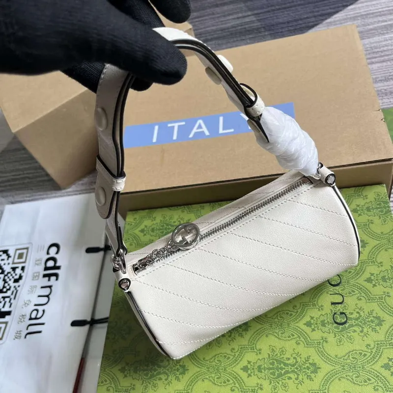 Gucci 760170 Gucci Blondie Mini Kabelka přes rameno Bílá