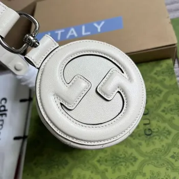 Gucci 760170 Gucci Blondie Mini Kabelka přes rameno Bílá