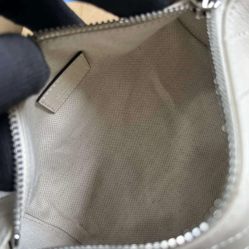 Gucci 760170 Gucci Blondie Mini Kabelka přes rameno Bílá