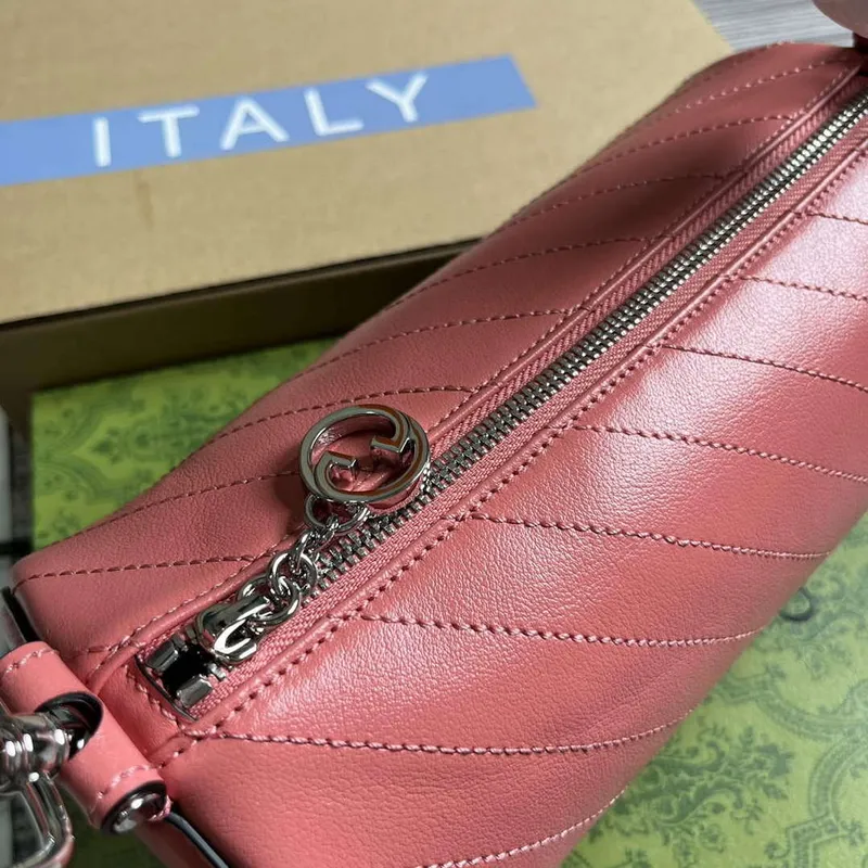 Gucci 760169 Gucci Blondie Malá Kabelka Přes Rameno Růžová