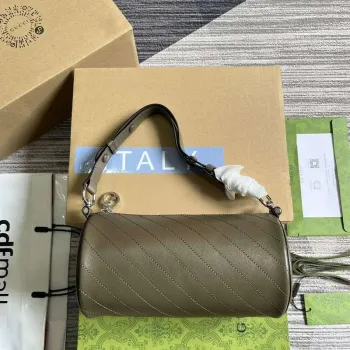 Gucci 760169 Gucci Blondie Malá Kabelka přes Rameno Hnědá