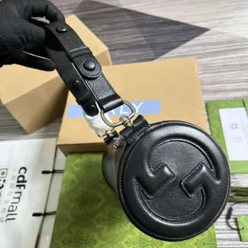 Gucci 760169 Gucci Blondie Malá Kabelka přes Rameno Černá