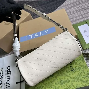 Gucci 760169 Gucci Blondie Malá Kabelka přes Rameno Bílá