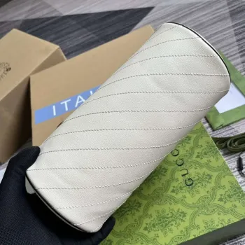 Gucci 760169 Gucci Blondie Malá Kabelka přes Rameno Bílá