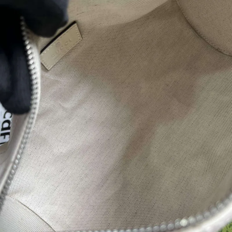 Gucci 760169 Gucci Blondie Malá Kabelka přes Rameno Bílá