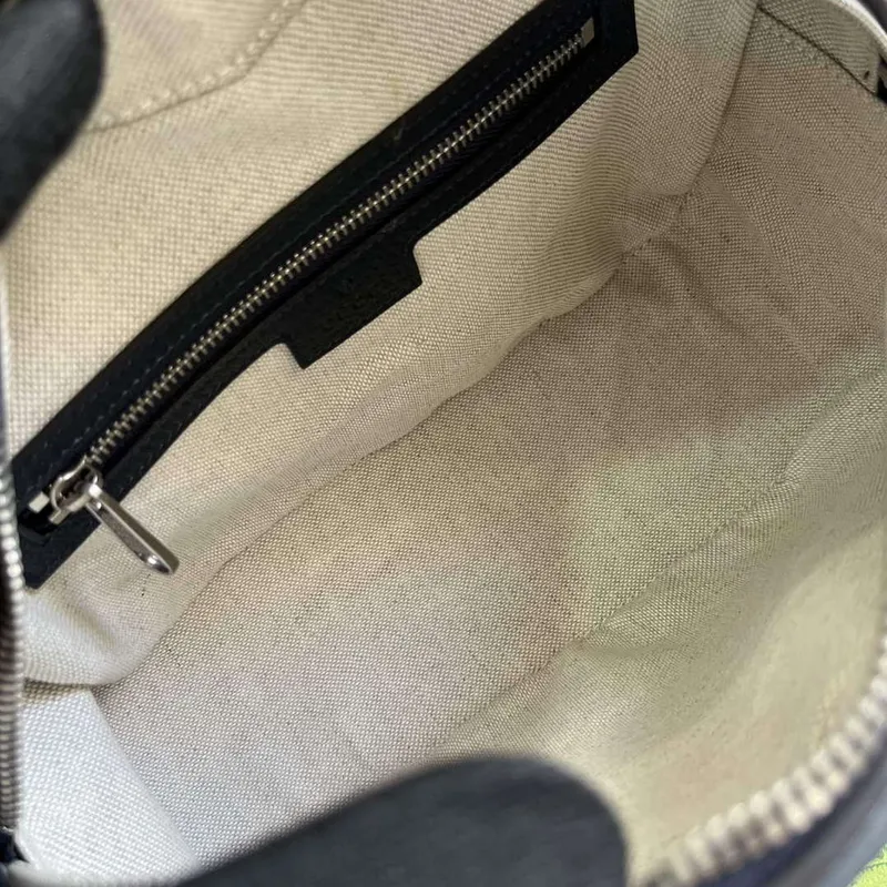 Gucci 767190 Ophidia Střední Messenger Taška Černá