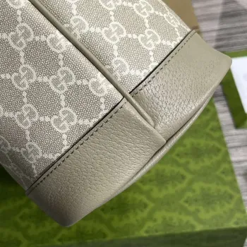 Gucci 739730 Ophidia Střední taška přes rameno Ovesná plátno