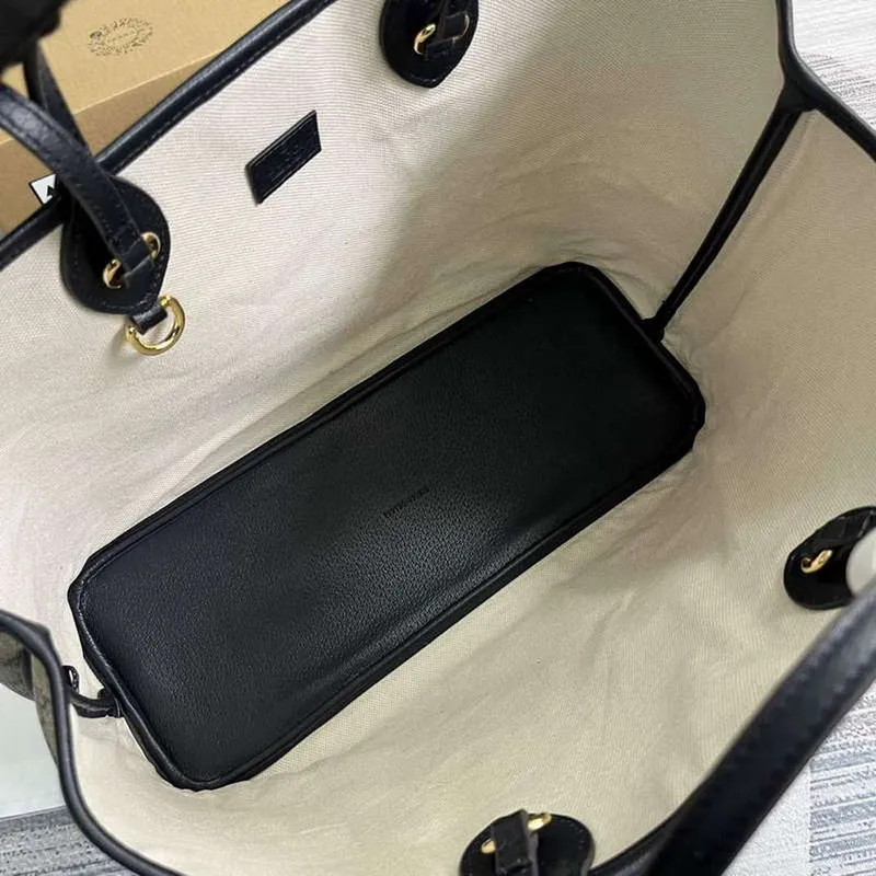 Gucci 739730 Ophidia Střední Tote Taška Tmavě Modrá plátno