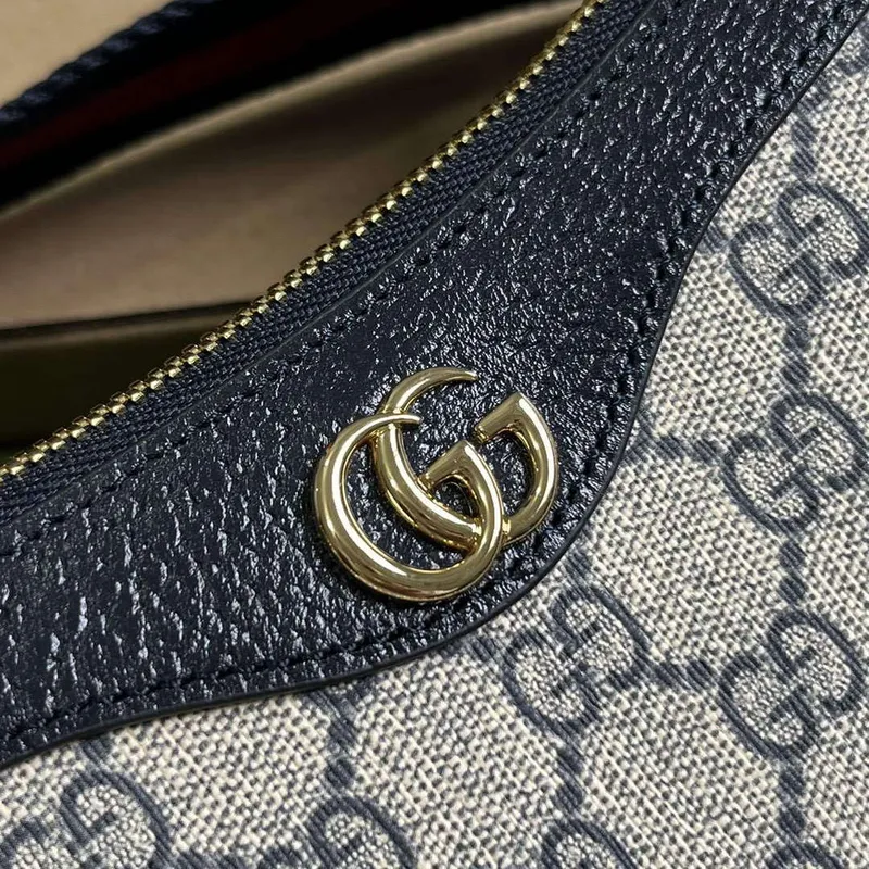 Gucci 735132 Ophidia GG Malá Kabelka Modrá