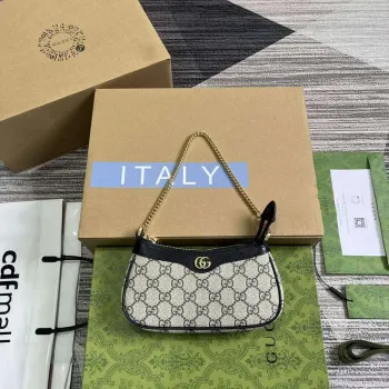 Gucci 764960 Ophidia Mini Taška Tmavě Modrá