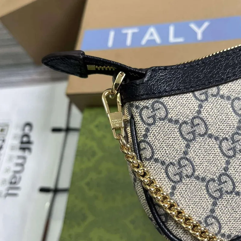 Gucci 764960 Ophidia Mini Taška Tmavě Modrá