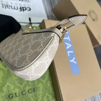 Gucci 764960 Ophidia Mini Taška Béžová