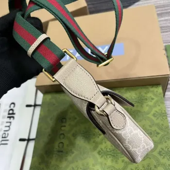 Gucci 764961 Ophidia Mini Taška Ovesná