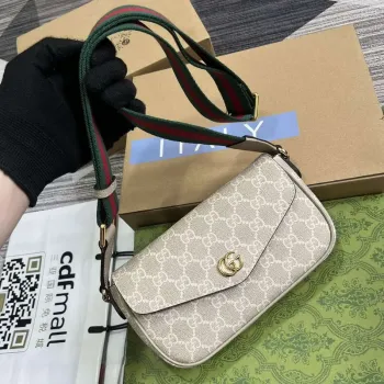 Gucci 764961 Ophidia Mini Taška Ovesná