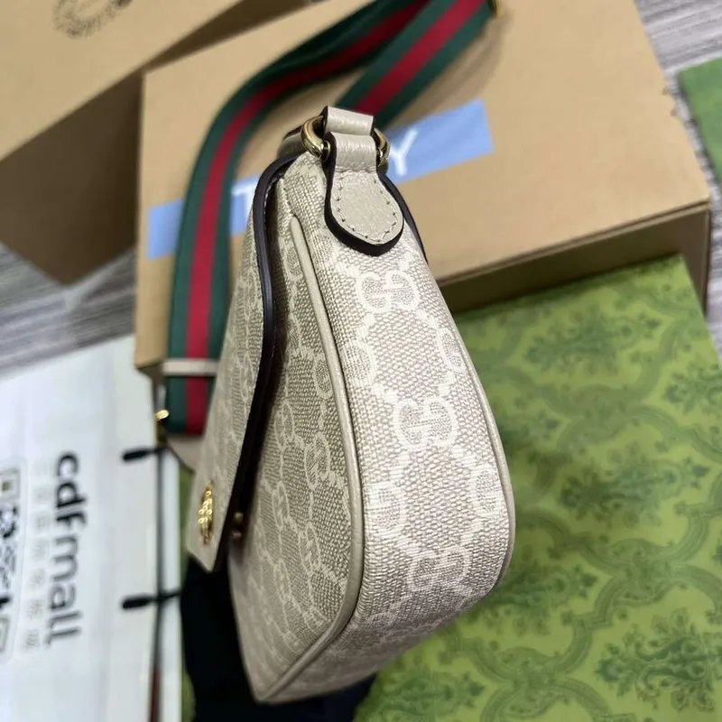 Gucci 764961 Ophidia Mini Taška Ovesná