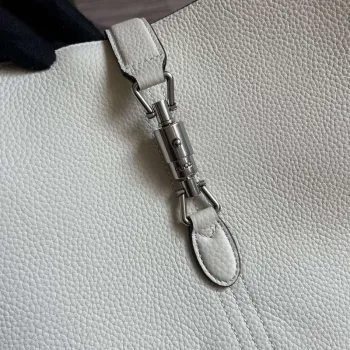 Gucci 763103 Jackie 1961 Malá Kabelka přes Rameno Bílá