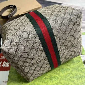 Gucci 763103 Jackie 1961 Malá ramenní taška béžová a ebenová