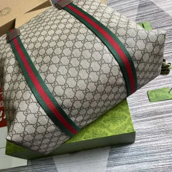 Gucci 763287 GG Tender Střední Tote Taška Béžová