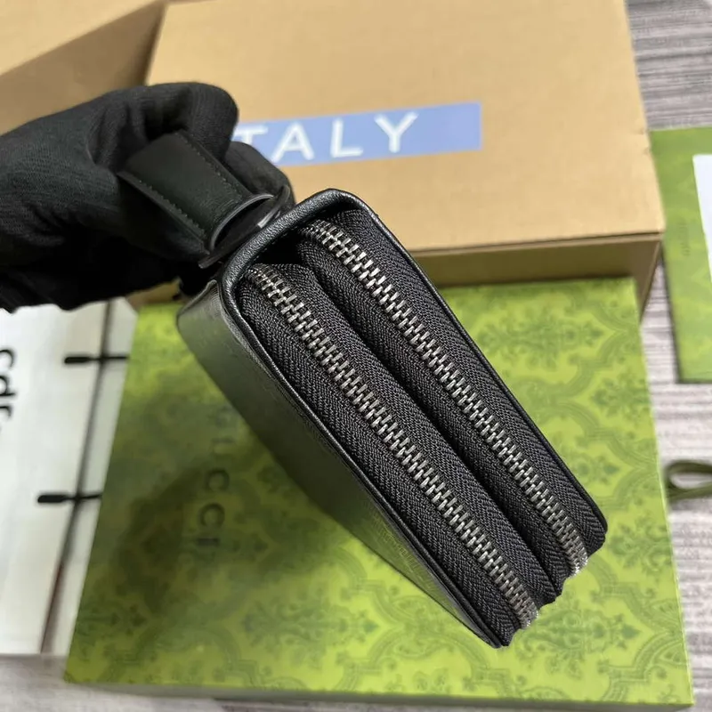 Gucci 336298 Cestovní dokumentový balíček černý