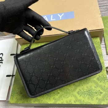 Gucci 336298 Cestovní dokumentový balíček černý