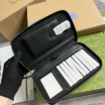 Gucci 336298 Cestovní dokumentový balíček černý