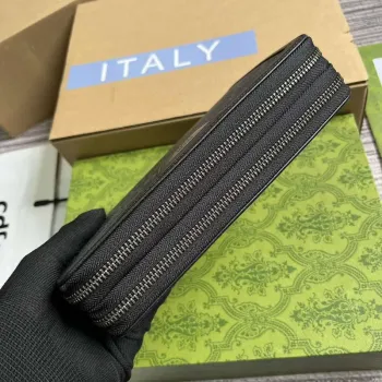 Gucci 358933 GG cestovní dokumentový balíček černý