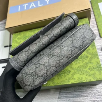 Gucci 746308 Ophidia GG Mini Taška Šedá