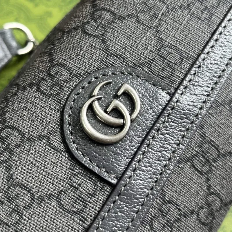 Gucci 746308 Ophidia GG Mini Taška Šedá