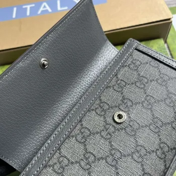 Gucci 746308 Ophidia GG Mini Taška Šedá