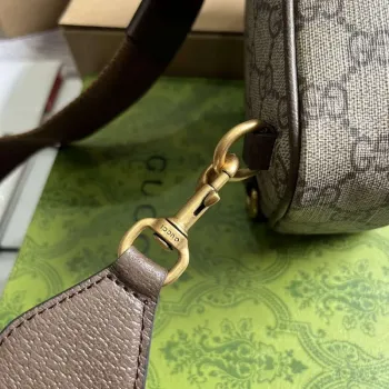 Gucci 752565 Ophidia GG Mini Taška Hnědá