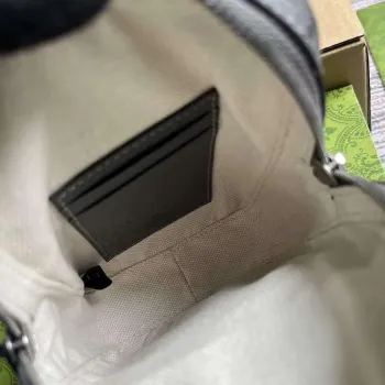 Gucci 752565 Ophidia GG Mini Taška Šedá