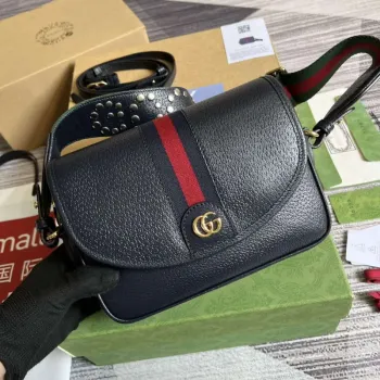 Gucci 722117 Ophidia Mini Gg Kabelka přes rameno Námořnická modrá