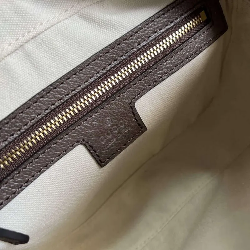 Gucci 722117 Ophidia Mini Gg Kabelka přes rameno Hnědá