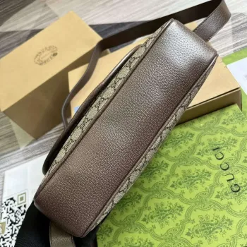Gucci 724704 Ophidia Messenger Bag Hnědá