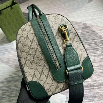 Gucci 724642 Mini GG Canvas Malá Taška Duffle Zelená
